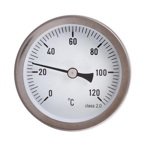 Silver Temperature Gauge