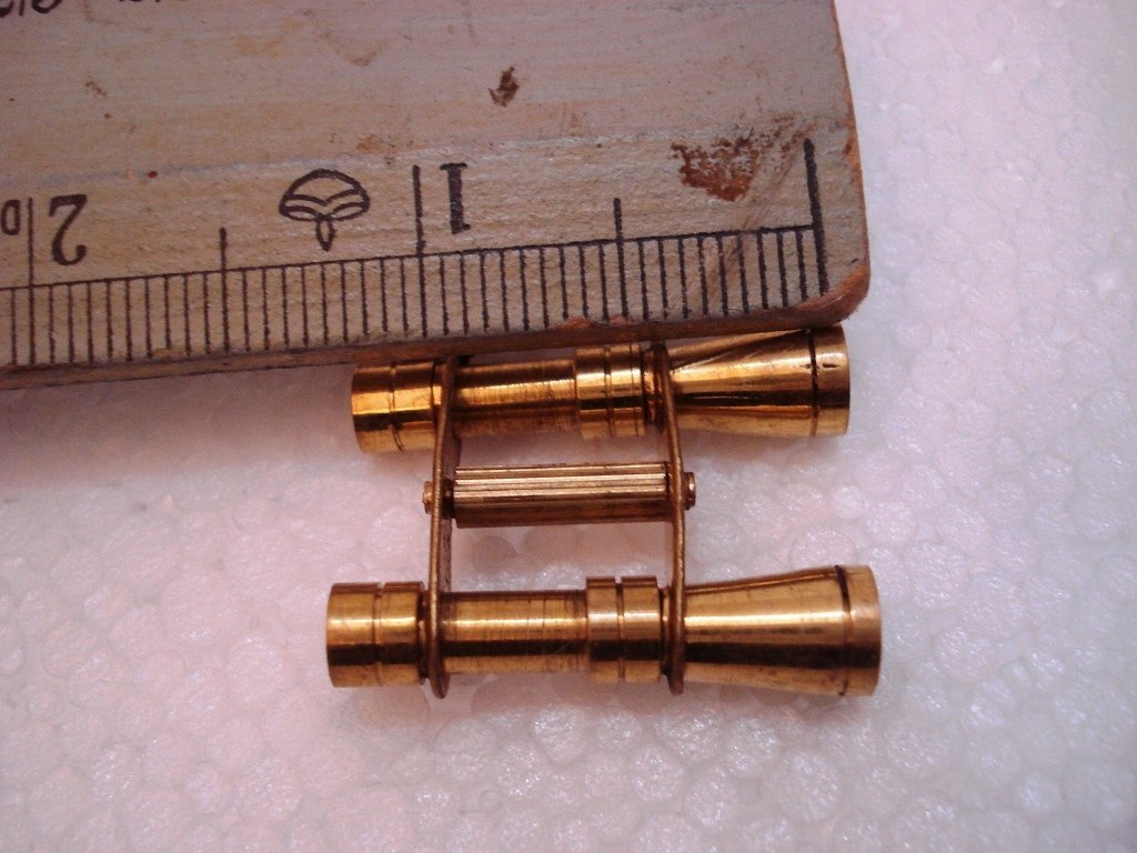 Brass Binocular Key Chain