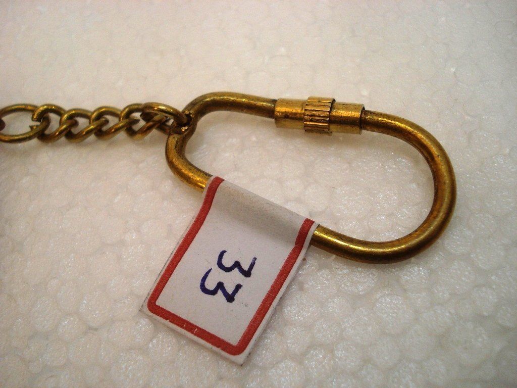 Brass Binocular Key Chain