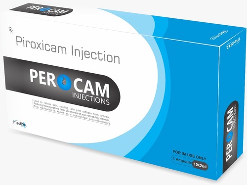 Piroxicam 40mg + benzyl Alcohal 1.5% V/V Piroxicam 40mg + benzyl Alcohal 1.5% V/V