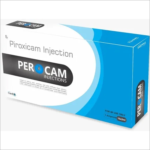 Piroxicam 40mg + benzyl Alcohal 1.5% V/V