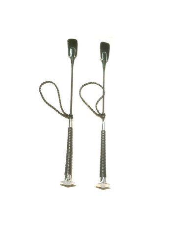 Whips - Nylon Material, 250-500 Grams Weight | Silver Color for Horse Riding Use