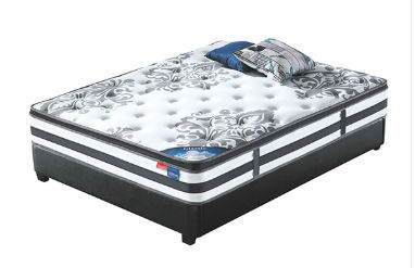 Innerspring Mattresses: P326bl - Polyester Steel, Various Sizes, White | Bonnel Spring, Body Contour, Shape Retention, Durable
