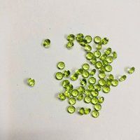 3mm Natural Peridot Faceted Round Gemstone