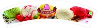 Paper Cup Blanks - Raw Material, 80 Ml Size, Multi-colour, Printed Reels, White And Pink Offset Printing, 580 Pcs Per Kg Weight