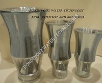 Geyser Jet Nozzle - Stainless Steel, Variable Size, Silver Finish | High Pressure, Durable Design, Water Efficient, Easy Installation, Reliable Performance