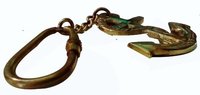 Brass Anchor Key Chain