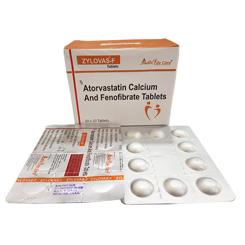 Atorvastin  10Mg + Fenofibrate 160Mg General Medicines