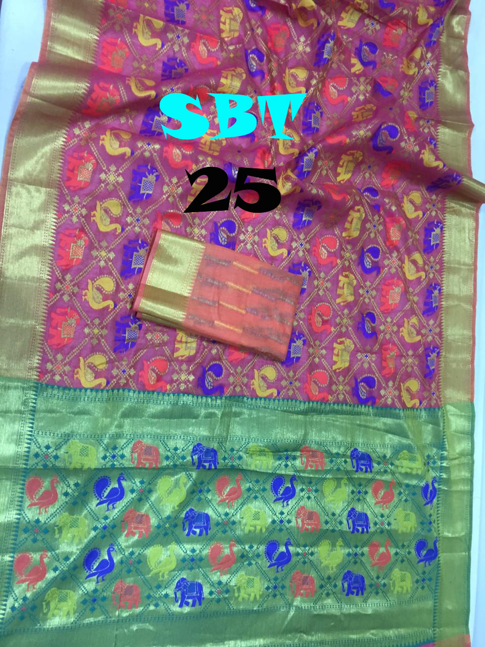 WOMEN'S IKKAT WORK SAREE