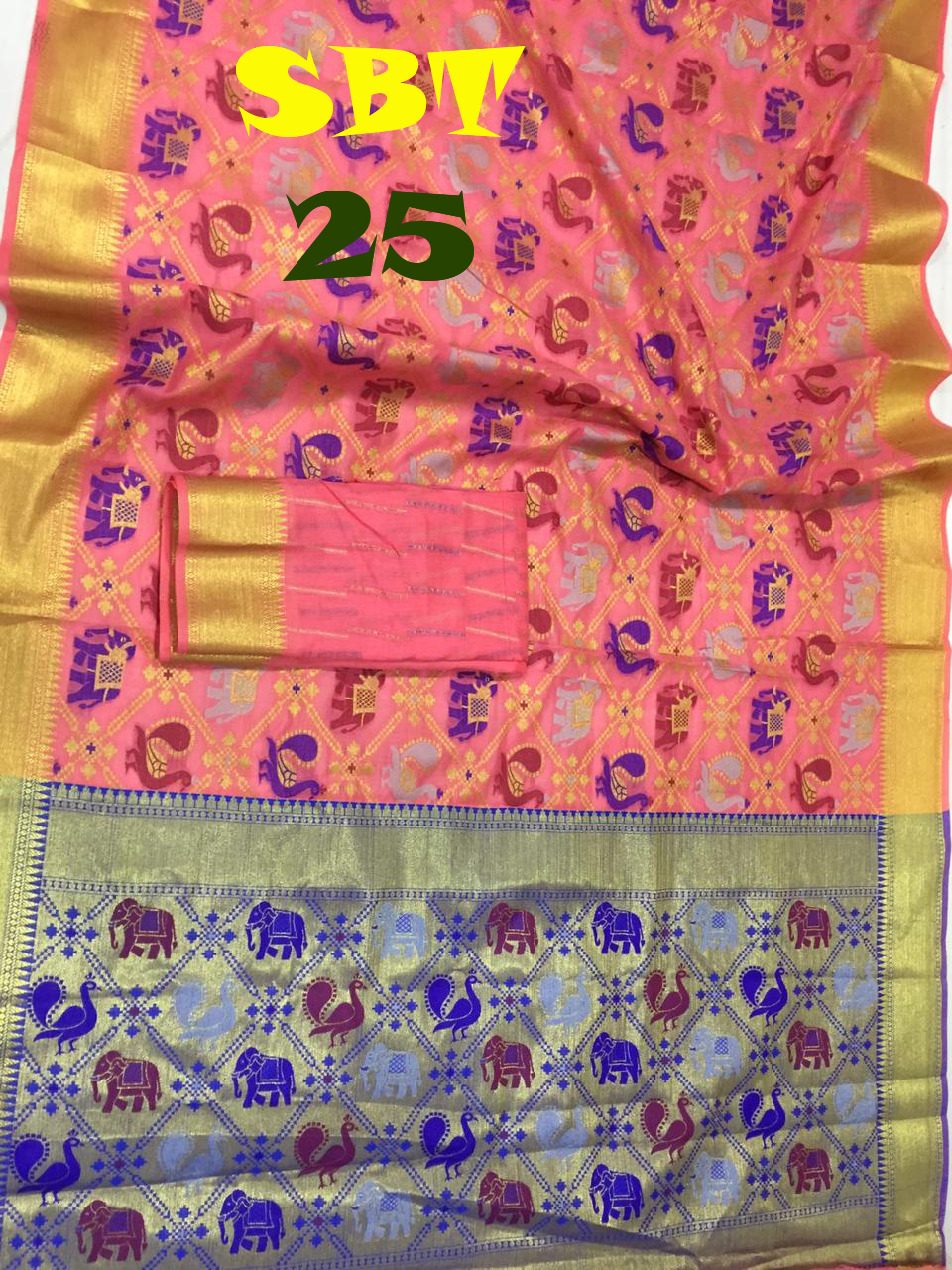 WOMEN'S IKKAT WORK SAREE