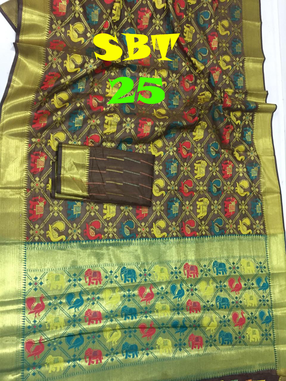 WOMEN'S IKKAT WORK SAREE