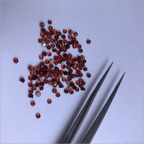 2.25mm Natural Red Garnet Faceted Round Gemstone