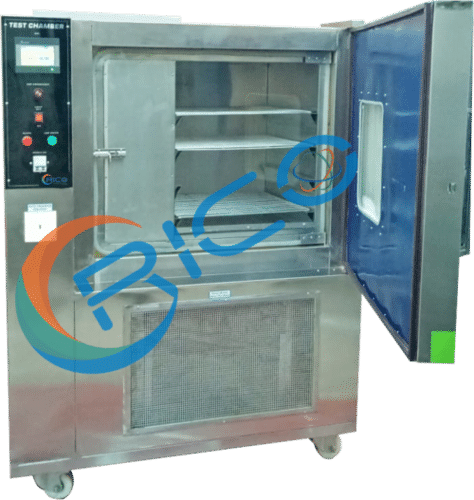 Test Chamber - 1000x800x1800mm | Stainless Steel, -40 to 180Â°C Temperature Range, 20-98% Humidity Range, PID Control System, 100L Capacity, 220V Power Supply