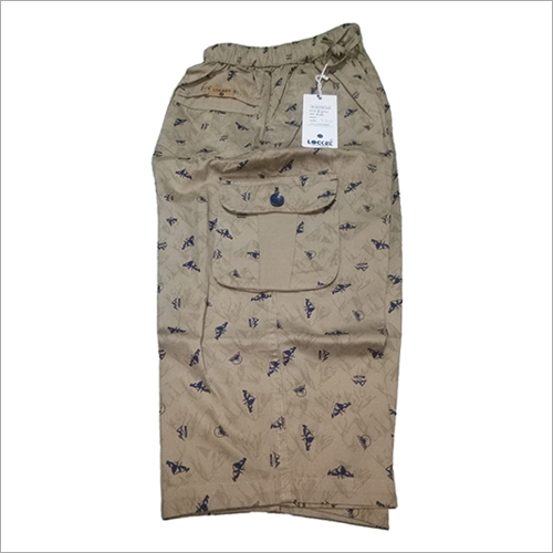 Washable Mens Cotton Capri