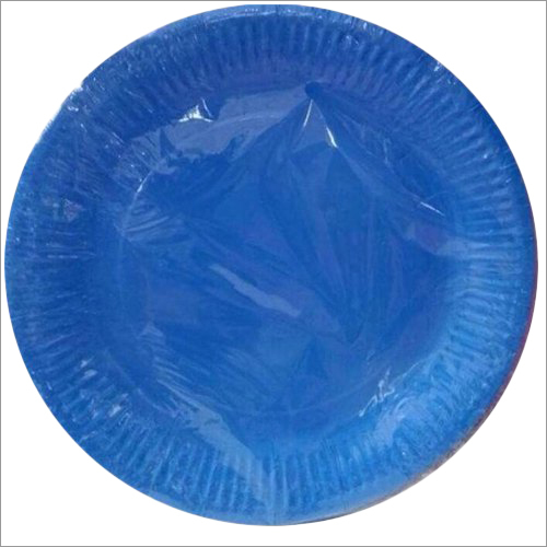 Colored Plain Disposable Paper Plate