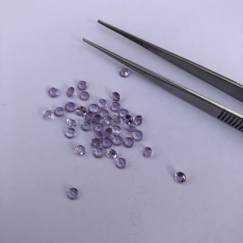 1.5mm Natural Amethyst Faceted Round Gemstone 1.5mm Natural Amethyst Faceted Round Gemstone