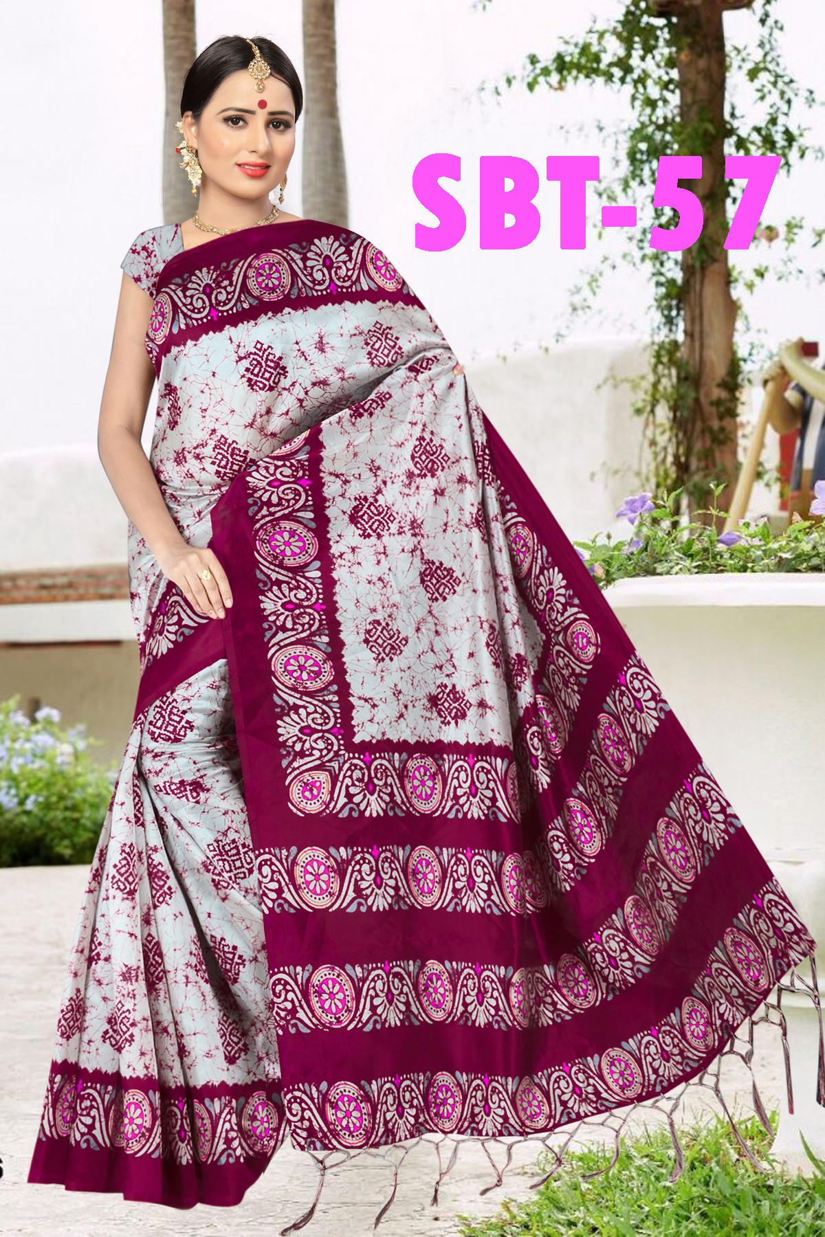 Woman New silk saree