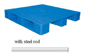 Hdpe Plain Top Pallets With Steel