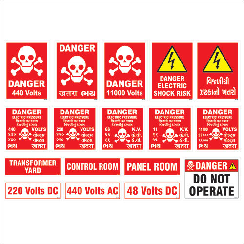 Electrical Safety Signages