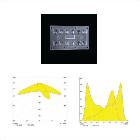 Street Light Lens 12X1 Accuracy: Millimeter Mm