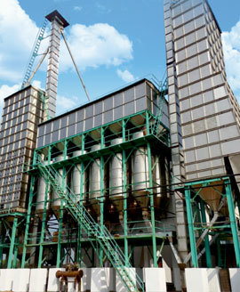 Steel Paddy Parboiling Plant