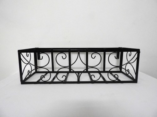 Railing Iron Planter Railing Iron Planter