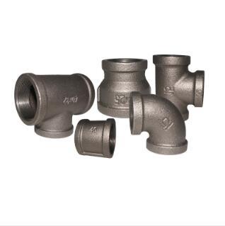 Kanaif Malleable Iron Fittings FM UL Approved Banded Black Pipe Fittings