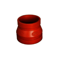 Ductile Iron Concentric Reducer Reducing Coupling FM UL Approved Fire Protection System