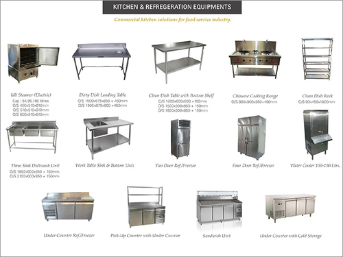 Kitchen & Refrigeration Equipments