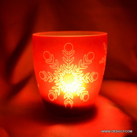 Beautifully designed T Light Candle Red Color