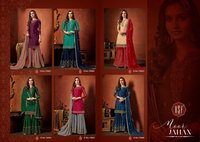 Pakistani Designer Sharara Suits