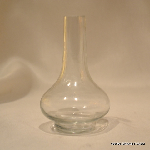 Surahi Shape Glass Flower Vase