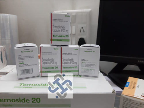 Temoside Temozolomide 20mg Capsule By SURETY HEALTHCARE
