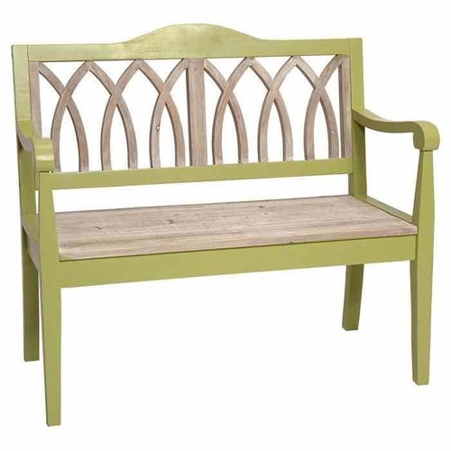 Wooden sofa bench