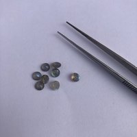 6mm Natural Labradorite Faceted Round Gemstone