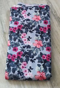 Modal Satin Digital Printed Fabric