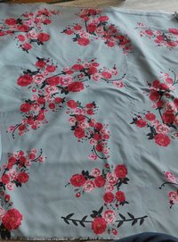 Modal Satin Digital Printed Fabric