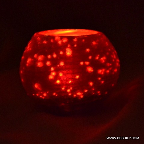 Round Glass Candle Votive Holder