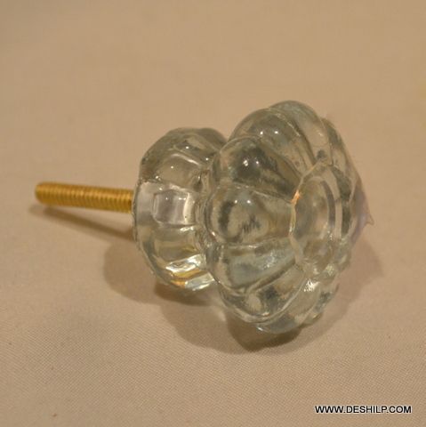 Home & Office Purpose Glass Door Knobs