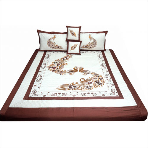 Double Bed Embroidered Bedsheet