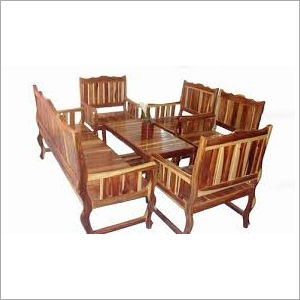 Wooden Sofa Set