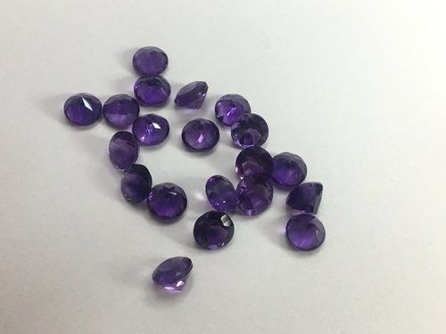 2mm Natural African Amethyst Faceted Round Gemstones