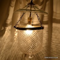 Transparent Cutting Glass Wall Hanging & Pendants