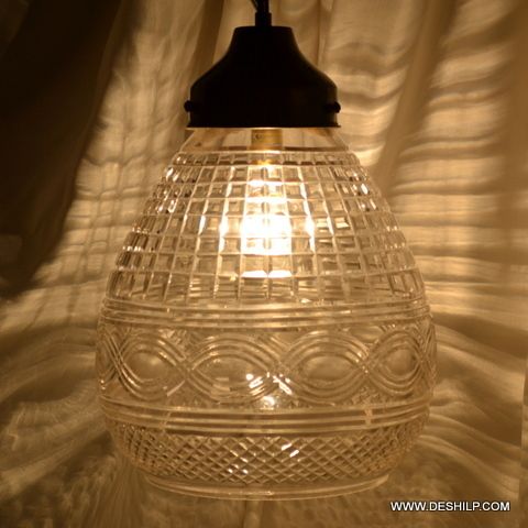 Cut Glass Home Decor Wall Hanging Light