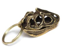 Brass Fishing Lamp Keychain Keyring
