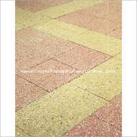 Shot Blasted Coloured Paving Slabs