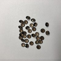 2.75mm Natural Smoky Quartz Faceted Round Gemstone