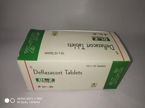 Deflazacort Tablet - C25H31NO6, 441.517 g/mol | Immunosuppressing Agent for Asthma, Crohn's Disease, Autoimmune Conditions, and Multiple Myeloma, Anti-Inflammatory Properties, Suitable for Children and Teenagers