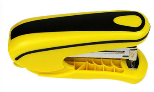 Yellow-Black Or Customized Cute Mini Staplers Fashion Colour-Hs841 | Huisheng