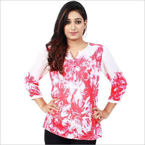 Ladies Printed Top Ladies Printed Top